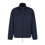 Armani Sweatshirts Hoodies Blue, Herr