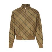 Burberry Vintage Check Windbreaker Jacka Beige, Herr