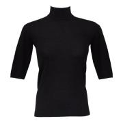 Max Mara Exklusiv Unghia Rollneck Tröja Black, Dam