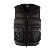 C.p. Company Svart D.d. Shell Bodywarmer för Herrar Black, Herr