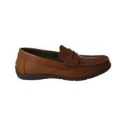 Igi&Co Kamel läder herrloafer Brown, Herr