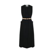 Kocca Midi Dresses Black, Dam