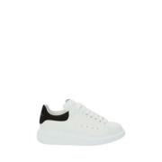 Alexander McQueen Vita Svarta Sneakers Lyx Boutique White, Herr