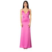 Actualee Maxi Dresses Pink, Dam