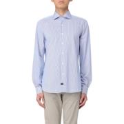 Fay Casual Shirts Blue, Herr