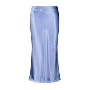 Vince Midi Skirts Blue, Dam