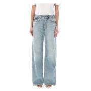 Haikure Winona Cargo Jeans Blue, Dam