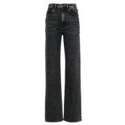 3X1 Straight Jeans Gray, Dam