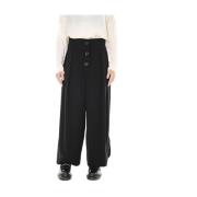 Alessia Santi Trousers Black, Dam