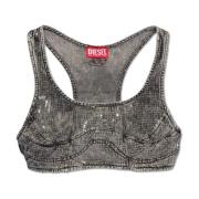 Diesel Denim crop top Gray, Dam