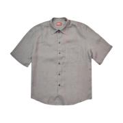 Diesel Short Sleeve Shirts Gray, Herr