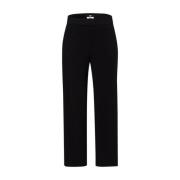 Riani Wide Trousers Black, Dam