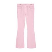 Versace Flared Jeans Pink, Dam