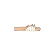 Gucci Vintage Pre-owned Laeder sandaler White, Dam