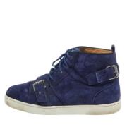 Christian Louboutin Pre-owned Pre-owned Mocka sneakers Blue, Dam