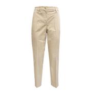 Jacob Cohën Beige Slim Fit Bomullsbyxor Beige, Dam