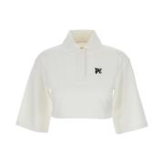 Palm Angels Polo Shirts White, Dam