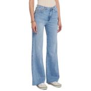 7 For All Mankind Modern Dojo Tailorless Morning Sky Jeans Blue, Dam