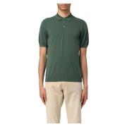 Drumohr Polo Shirts Green, Herr