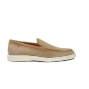 Santoni Loafers Beige, Herr