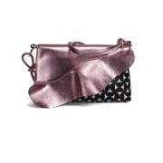 Chie Mihara Geometrisk Metallic Rosa Läder Väska Pink, Dam