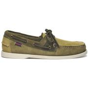 Sebago Rossisland Jib Shadow Sailor Shoes Green, Herr