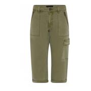 C.Ro Long Shorts Green, Dam