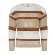 Skovhuus Round-neck Knitwear Multicolor, Dam