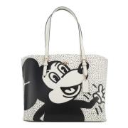 Coach Mickey Mouse X Keith Haring Tote Väska Multicolor, Dam