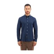 Brooks Brothers Marinblå Slim Fit Non-Iron Stretch Bomullsskjorta med ...