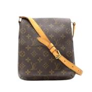 Louis Vuitton Vintage Pre-owned Canvas louis-vuitton-vskor Brown, Dam