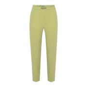 Elisabetta Franchi Trousers Green, Dam