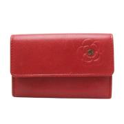 Chanel Vintage Pre-owned Laeder plnbcker Red, Dam