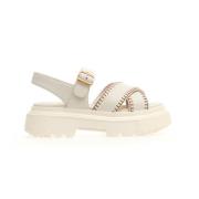 Hogan Sandals White, Dam