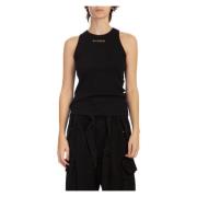 Pinko Sleeveless Tops Black, Dam