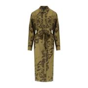 Essentiel Antwerp Shirt Dresses Green, Dam