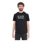 Emporio Armani EA7 T-Shirts Black, Herr