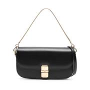 A.p.c. Grace Clutch Axelväska Black, Dam