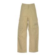 Stone Island Wide Trousers Beige, Herr