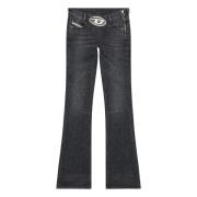 Diesel Bootcut och Flare Jeans - 1969 D-Ebbey Gray, Dam