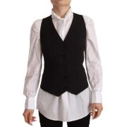 Dolce & Gabbana Vests Black, Dam