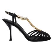 Dolce & Gabbana High Heel Sandals Black, Dam