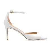 Stuart Weitzman Sandaler med klack Beige, Dam