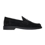 Filling Pieces Svarta mockasinloafers Black, Herr