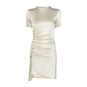 Paco Rabanne Short Dresses Beige, Dam