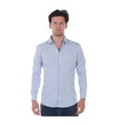 Daniele Alessandrini Blouses Shirts Blue, Herr