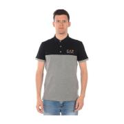 Emporio Armani EA7 Polo Shirts Black, Herr