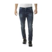 Daniele Alessandrini Klassiska Denim Jeans Blue, Herr