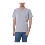 Daniele Alessandrini Sweatshirt T-Shirt Combo Gray, Herr