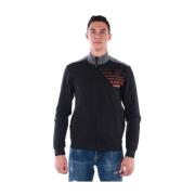 Emporio Armani EA7 Hoodies Black, Herr